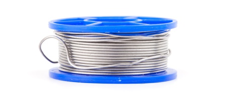 soldering equipment isolated on whiteの写真素材