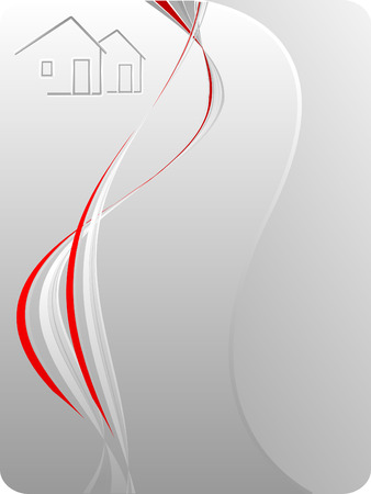 abstract vector for real estate or construction companyのイラスト素材