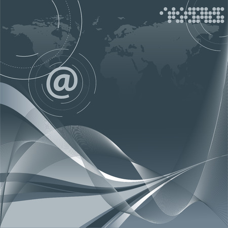 abstract  concept  backdrop with global connection ideaのイラスト素材