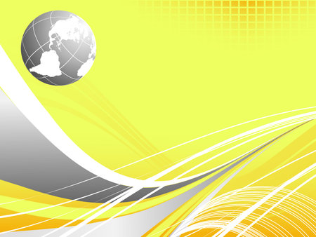 abstract background with copy space and globeのイラスト素材