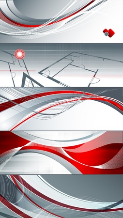 bright vector corporate templates. Elements for design. Set. Eps10のイラスト素材