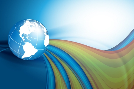 wavy lines with copy spaceのイラスト素材