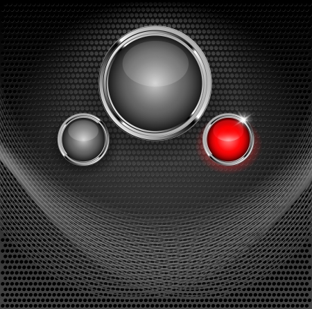 background with web buttons  のイラスト素材
