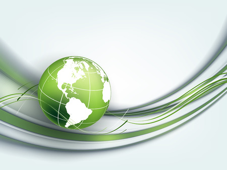 abstract vector background with globe  Eps10 colorful designのイラスト素材