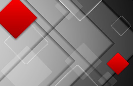 Bright modern vector background with overlapping squares. のイラスト素材