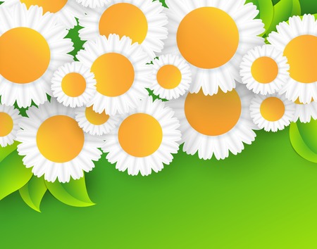 Vector abstract summer time background with copy space. Eps10のイラスト素材