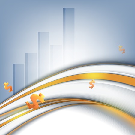 vector corporate statistic background with bar graphs. Eps10のイラスト素材