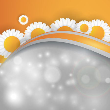 abstract floral  summer vector background . Eps10のイラスト素材