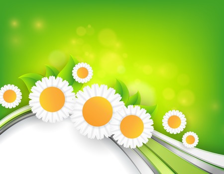abstract  bright summer vector background with copy space . Eps10のイラスト素材