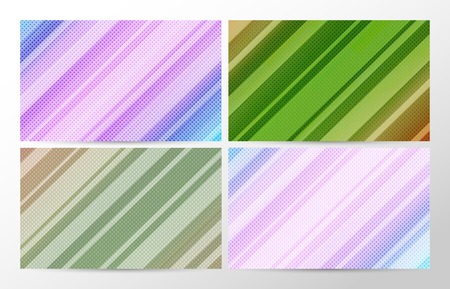vector backgrounds set, elements for your design. のイラスト素材