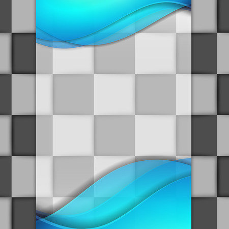 abstract modern  vector template with squares. Eps10のイラスト素材