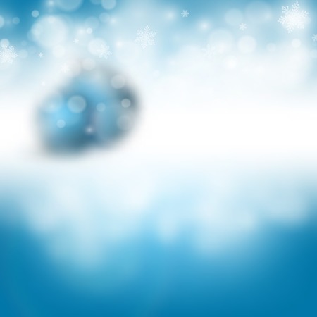 vector  blurred Christmas greeting card design. Eps10のイラスト素材