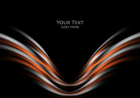 Bright vector background. Wavy lines, elements for design. Vector elements for presentations, brochures, annual reports.のイラスト素材