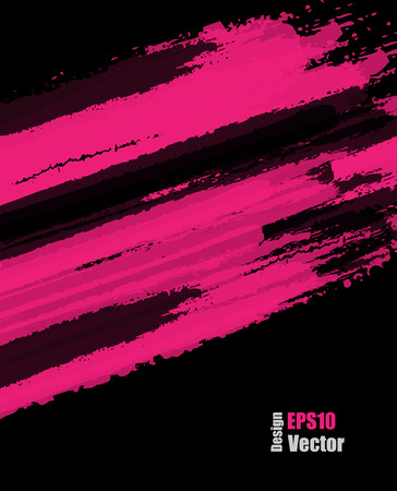 grungy vector background. Elements for design. Hand drawn ink blotchs. Vector texture. Eps10のイラスト素材