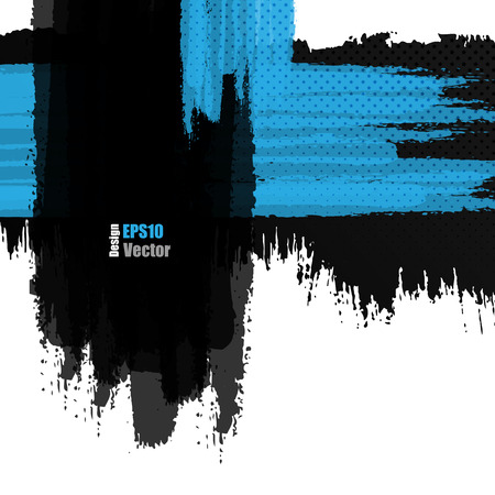 grungy vector background. Elements for design.のイラスト素材