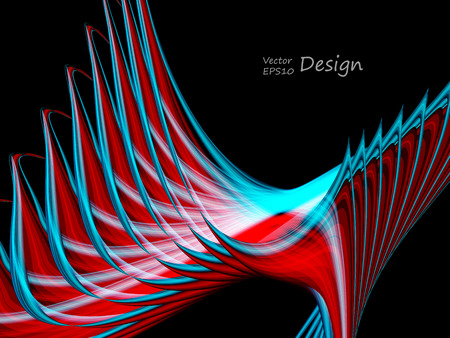 abstract bright vector background with copy space.のイラスト素材