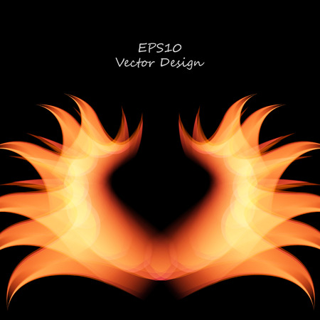 abstract bright vector background with copy space.のイラスト素材