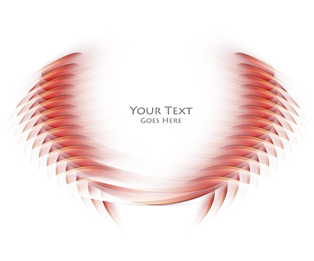 colorful vector wavy backgroundのイラスト素材