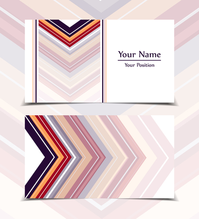 vector business cardのイラスト素材