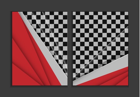 Colorful business template setのイラスト素材