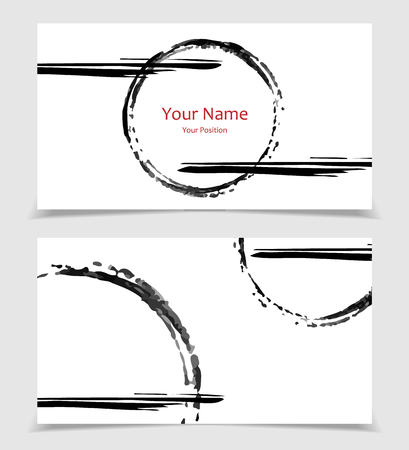 Business cards, annual report, brochure, flyer templates. Book cover layout design. Abstract presentation colorful template. Eps10のイラスト素材