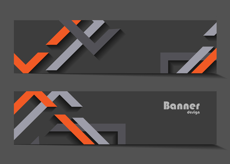 vector modern banners templatesのイラスト素材