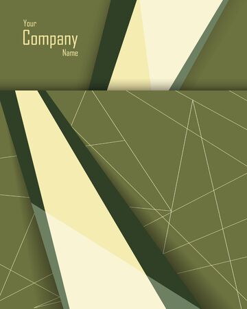 Business proposal cover designのイラスト素材