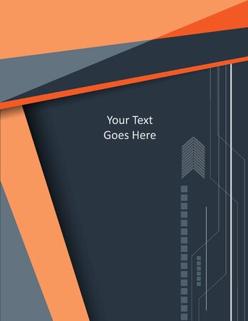 Abstract modern template designのイラスト素材