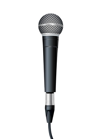 Microphone  illustrationのイラスト素材