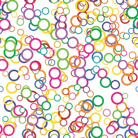 Seamless circles background  のイラスト素材