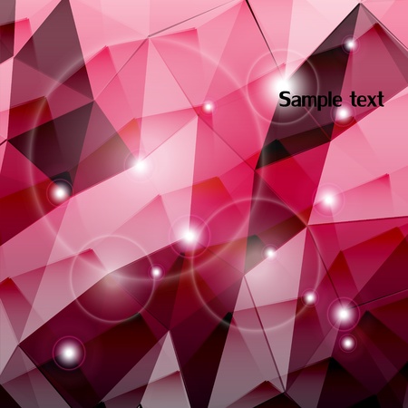Triangle pink composition wallpaper  のイラスト素材