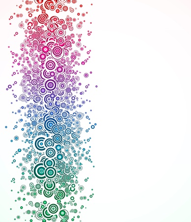 Abstract colorful circle  Vectorのイラスト素材