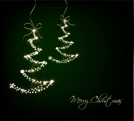 Funny Sparkler Trees  のイラスト素材