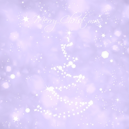 Christmas card Of Light And Snow Flakes  illustrationのイラスト素材