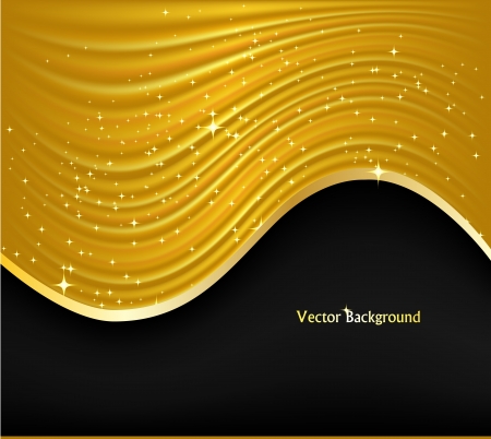 Abstract golden background  Vector illustrationのイラスト素材