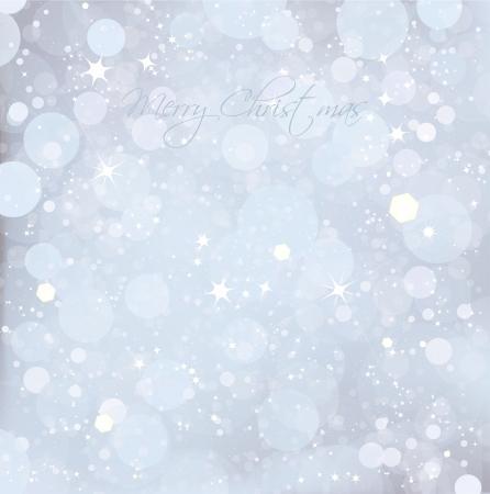 Abstract Christmas snow blue background  Vectorのイラスト素材