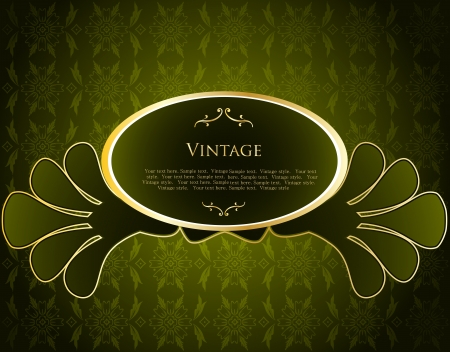 Green Label Templateのイラスト素材