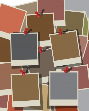 Instant photo background  Vectorのイラスト素材