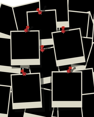 Instant photo background  Vectorのイラスト素材