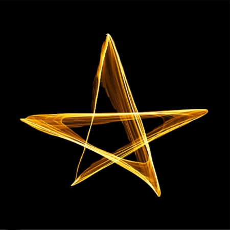 Abstract christmas gold star  Vectorのイラスト素材