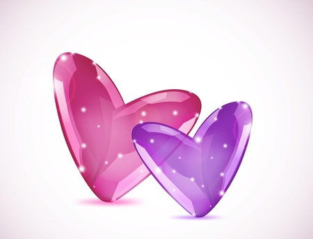 Bubbles Of Hearts   のイラスト素材