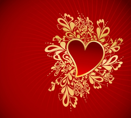 Heart To The St Valentine   のイラスト素材