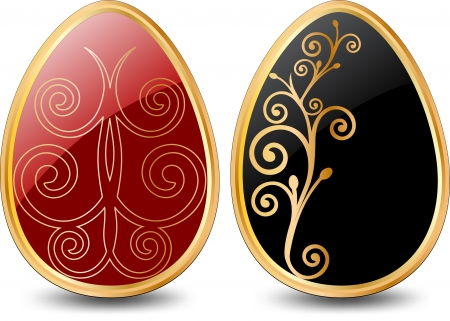 Easter egg. decorative illustration for graphic design.のイラスト素材