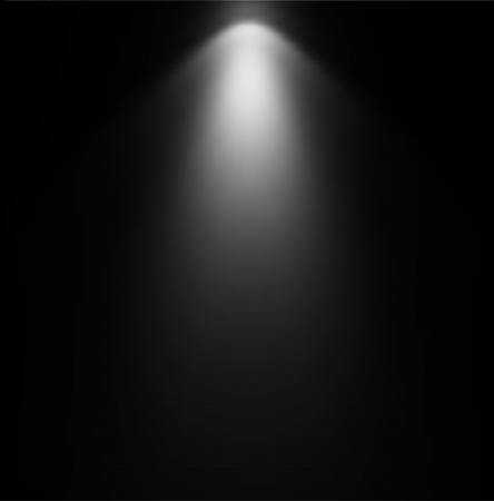 Light Beam From Projector  Vector illustrationのイラスト素材