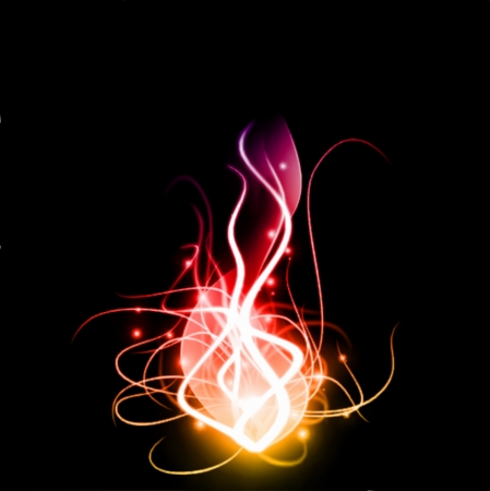 Abstract color background with lighting effect. Vectorのイラスト素材