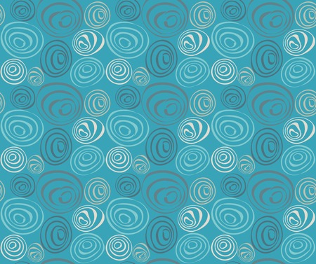 Seamless blue Pattern wallpaper, backgroundのイラスト素材