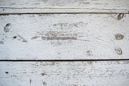 Old wooden background. White wood texture. Vintage wooden background. Old white wood backgroundの写真素材
