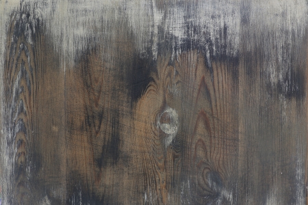 Shabby chic wooden table background, copy spaceの写真素材