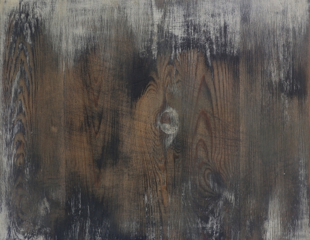Shabby chic wooden table background, copy spaceの写真素材