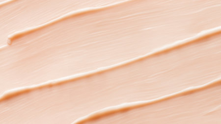 Smooth Pink Cream Spread Textureの写真素材